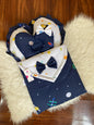 Baby Carry Nests - Blue Hearts